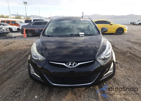2015 Hyundai Elantra Se из США, поврежденный, VIN 5NPDH4AE1FH601649